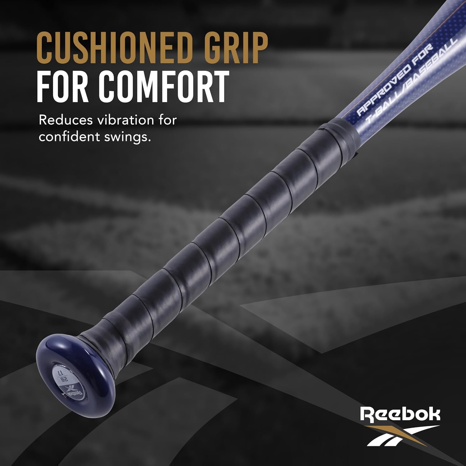 image:imageReebok 28Inch Aluminum TBall Bat Lightweight Youth Baseball Lightweight Design BeginnerFriendly Kids amp Youth 28Inch Aluminum Bat for Kids amp Youth