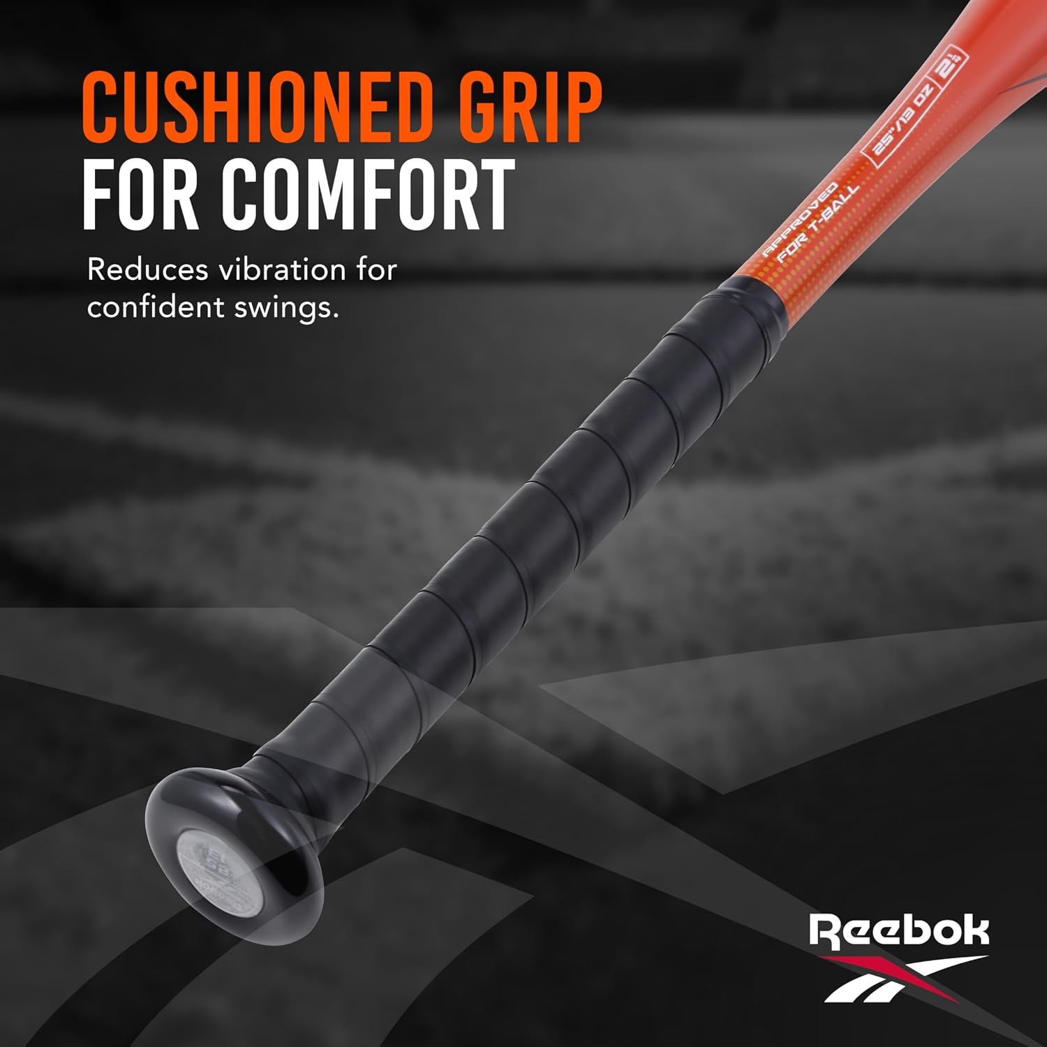 image:imageReebok Aluminum TBall Bat Lightweight Youth BaseballOrange