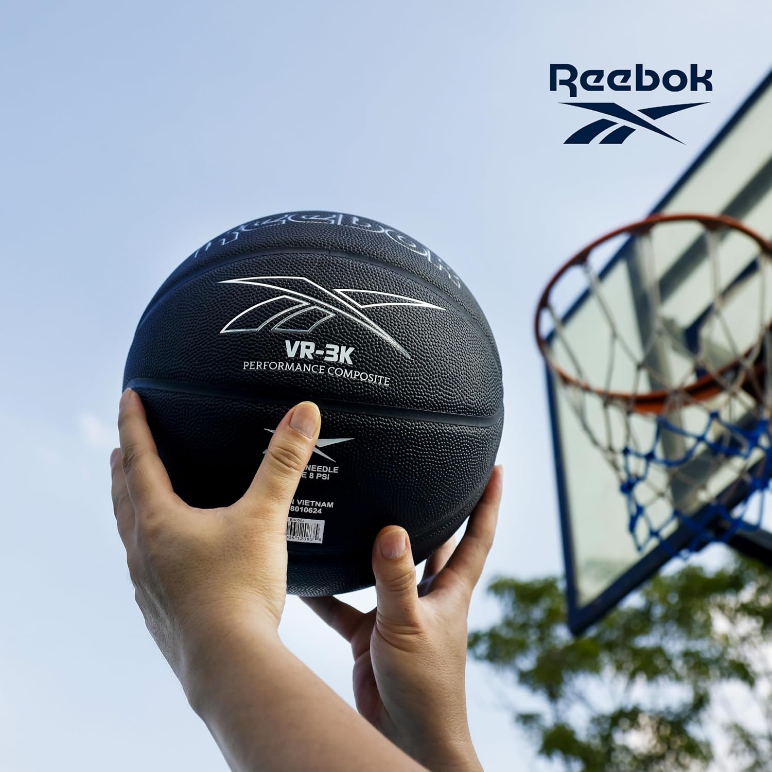 image:imageReebok Basketball Official Size Composite LeatherBlack