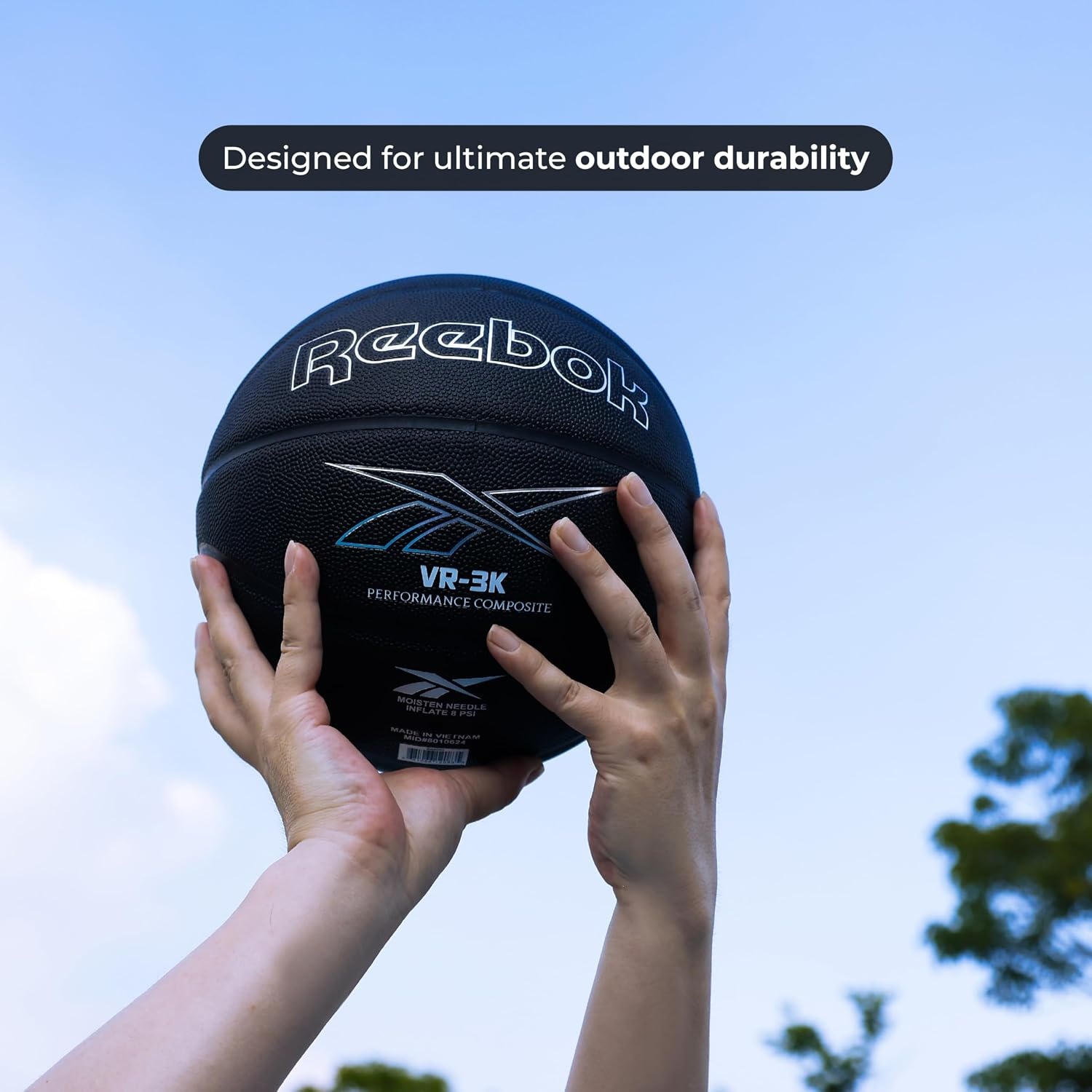 image:imageReebok Basketball Official Size Composite LeatherBlack