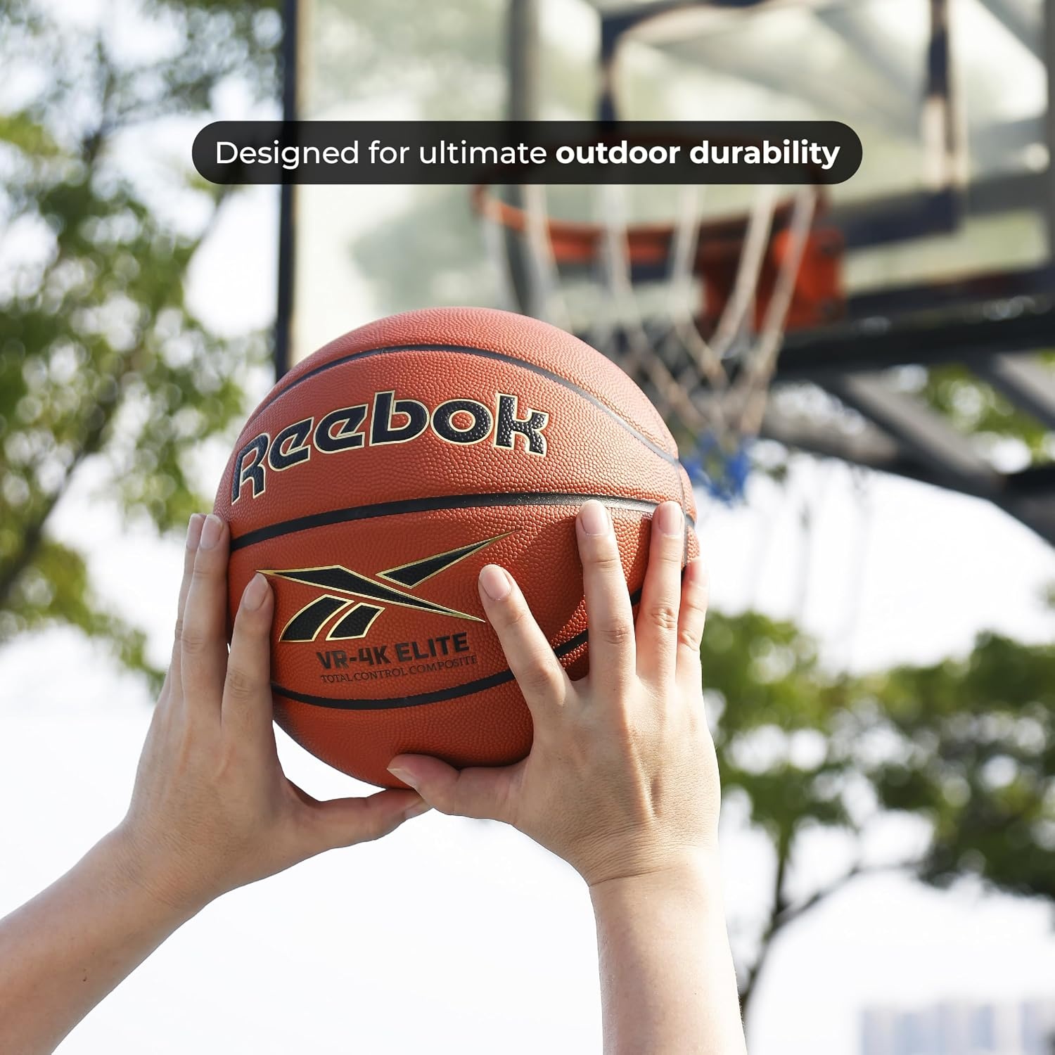 image:imageReebok Basketball Official Size Composite LeatherBrown