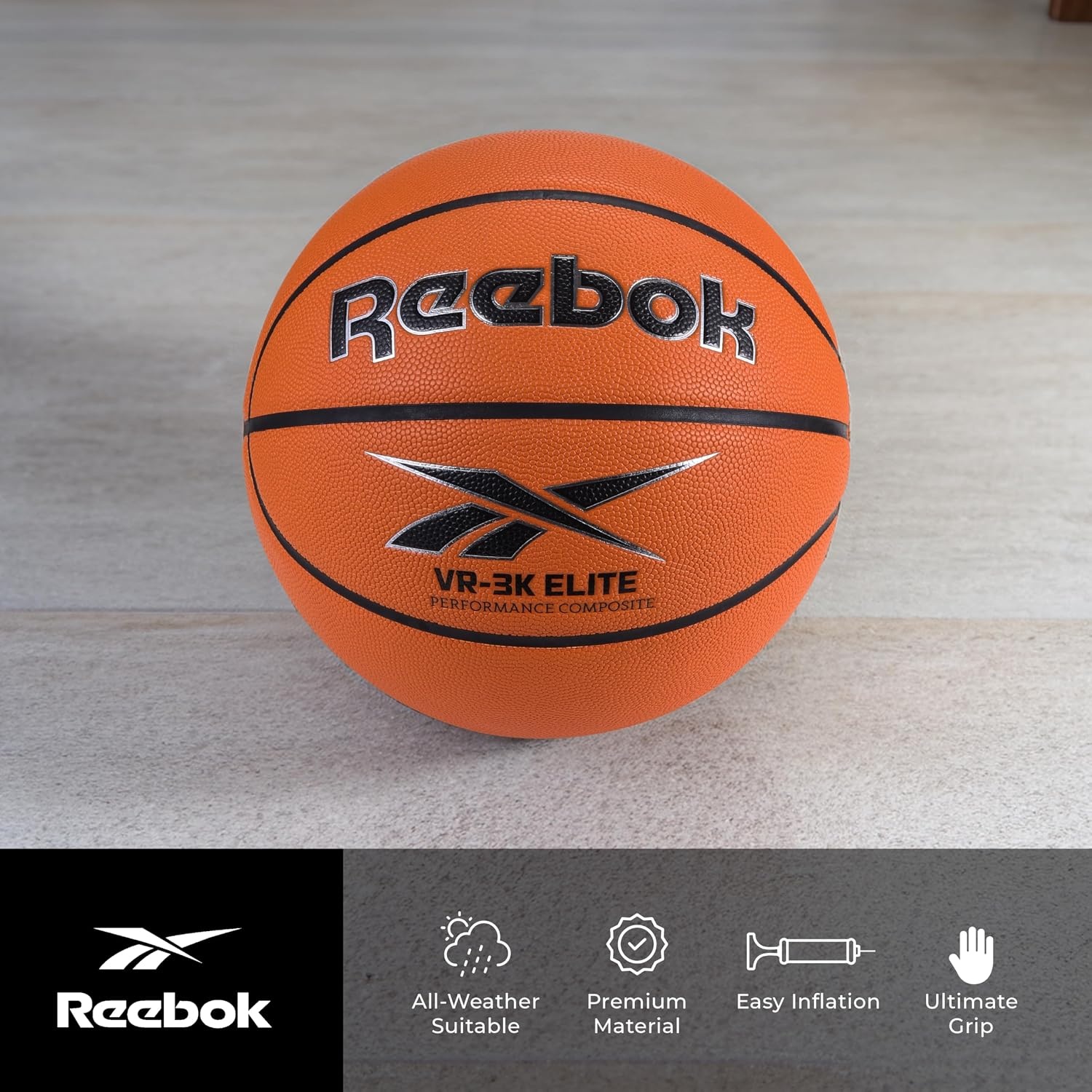image:imageReebok Basketball Official Size Composite LeatherOrange
