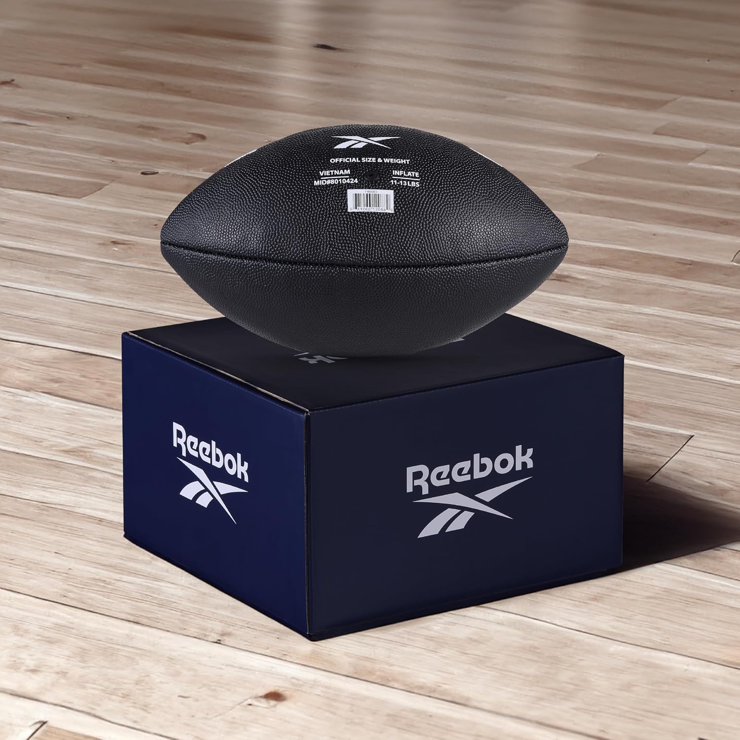 image:imageReebok Football Composite Leather Innovative Soft Grip Technology Cushion Lining Stylish Ideal for SportsBlack