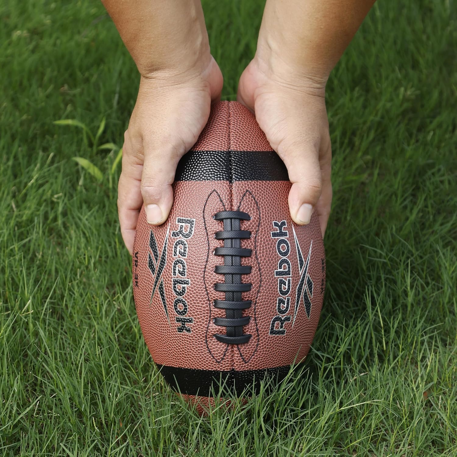 image:imageReebok Football Composite Leather Innovative Soft Grip Technology Cushion Lining Stylish Ideal for SportsBrown