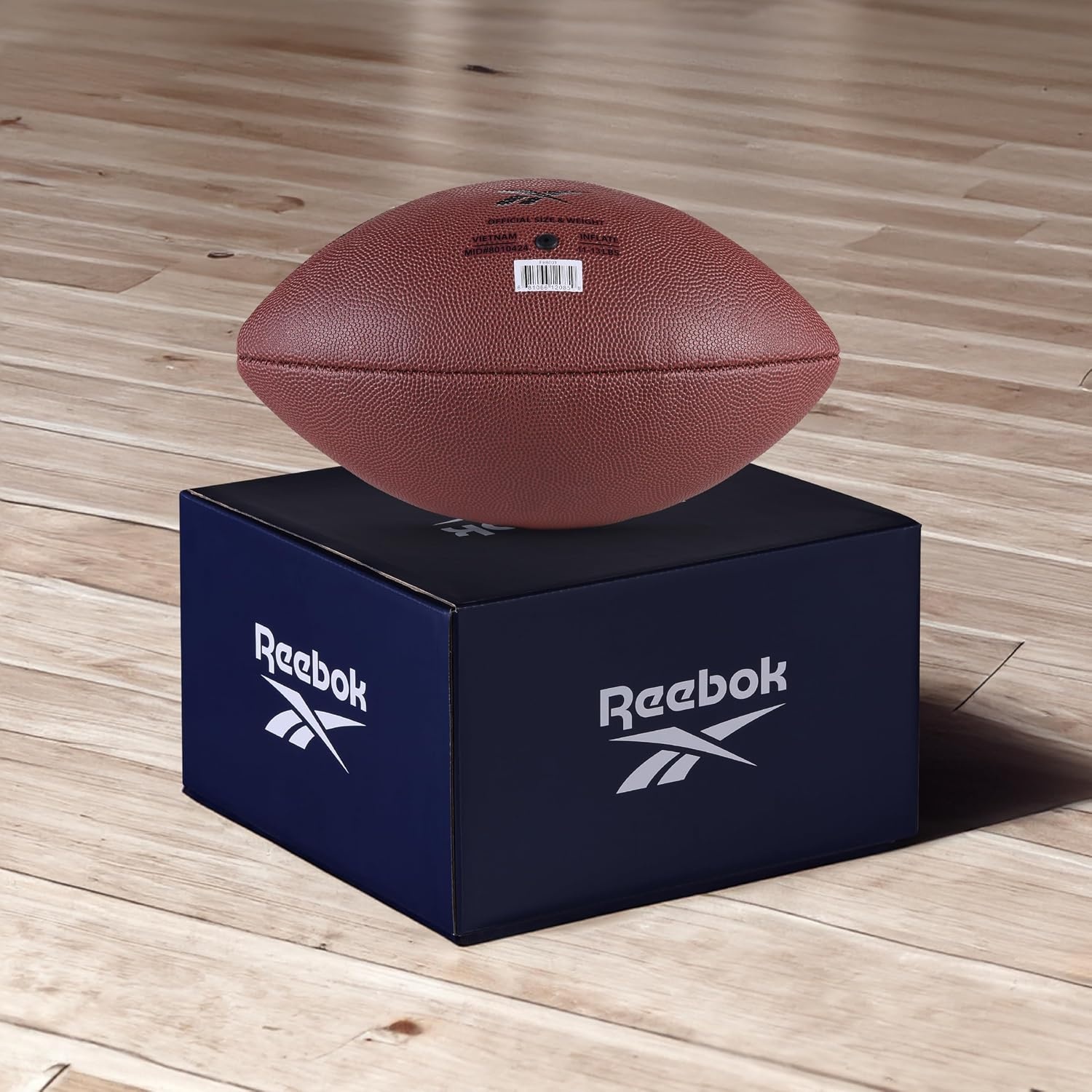 image:imageReebok Football Composite Leather Innovative Soft Grip Technology Cushion Lining Stylish Ideal for SportsBrown