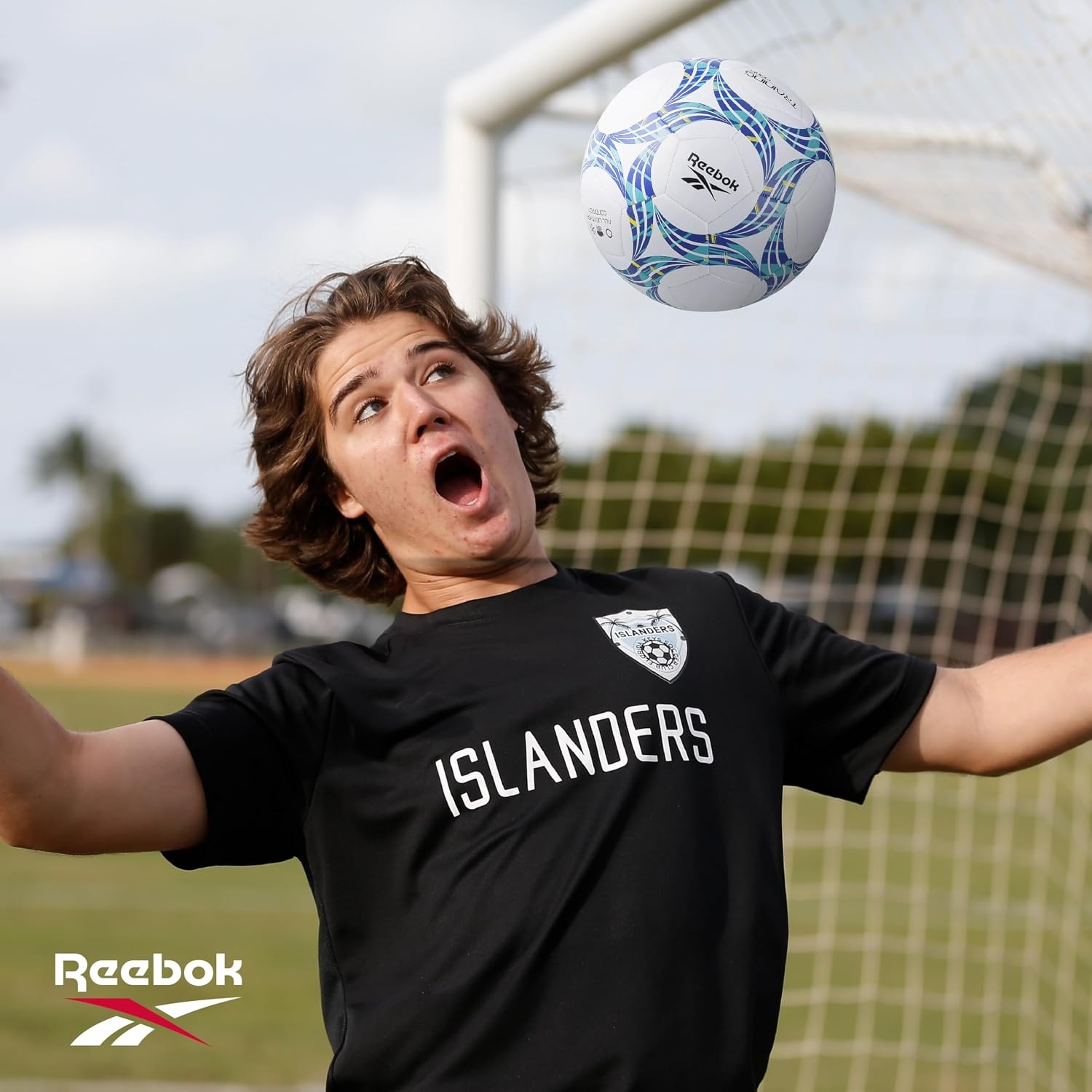 image:imageReebok Soccer Ball Official Size Composite All SurfaceWhite