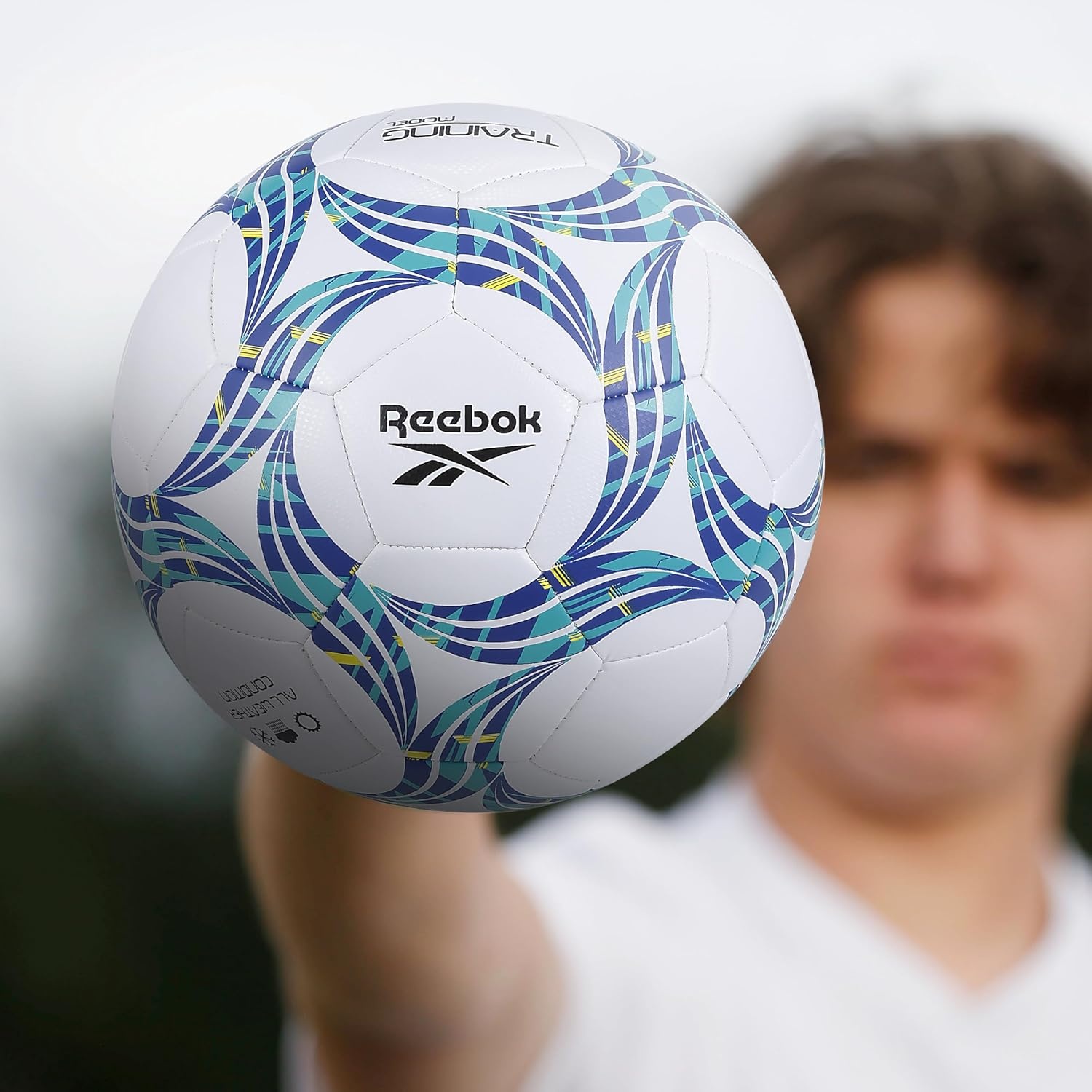 image:imageReebok Soccer Ball Official Size Composite All SurfaceWhite