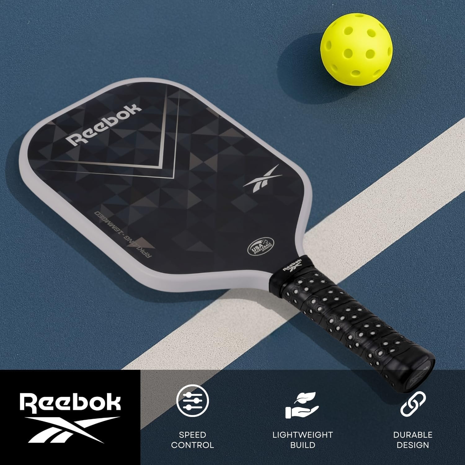 image:imageReebok Pickleball Paddle Lightweight amp Durable Design for All Skill Levels Engineered for Power Control amp PrecisionComplete Sets