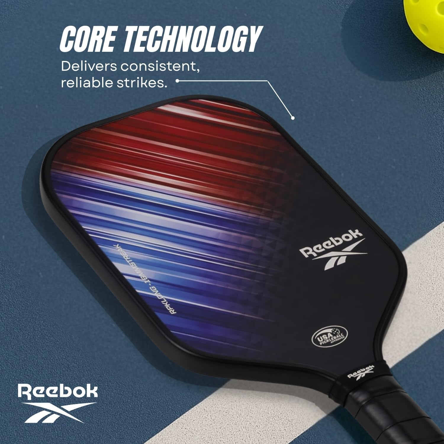 image:imageReebok Pickleball Paddle Lightweight amp Durable Design for All Skill Levels Engineered for Power Control amp PrecisionComplete Sets
