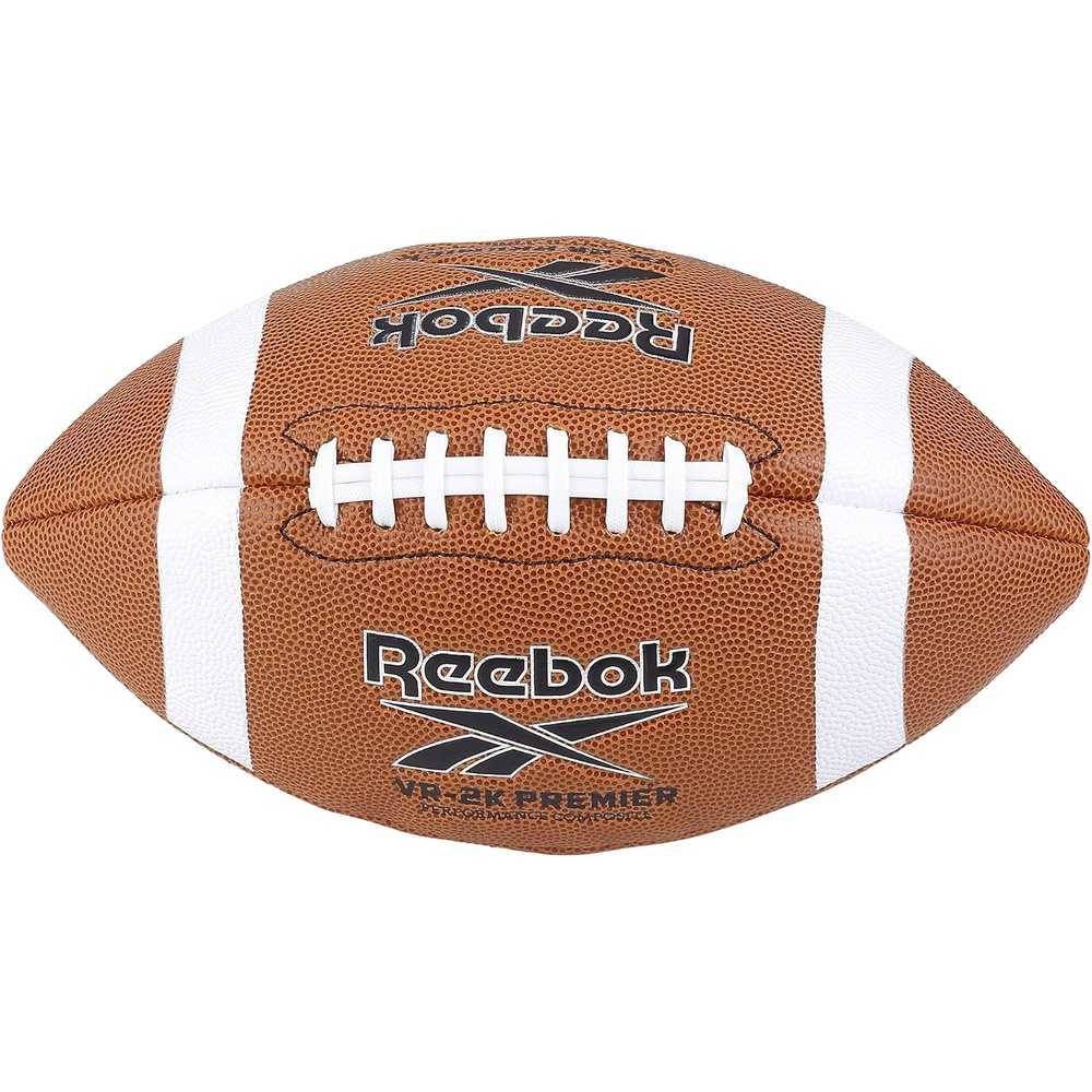 image:imageReebok Official Size Football Composite Leather with Pump amp Needle Official Size 9 Composite Leather Cover Includes Pump amp Needle Textured Grip Designed for Practice and Game Play