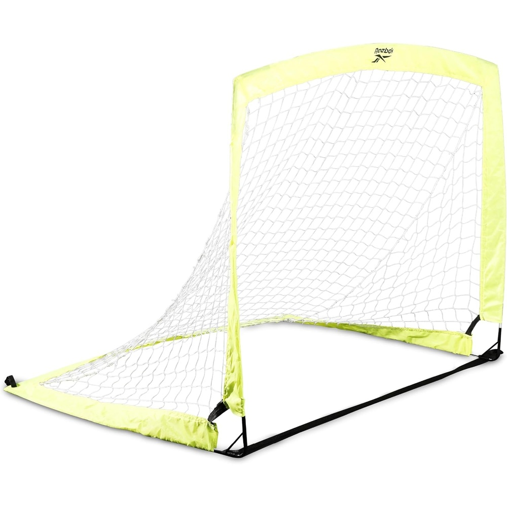 image:imageReebok Soccer Goal Stylish Design with Durable Construction SpaceSaving and Easy SetupYellow