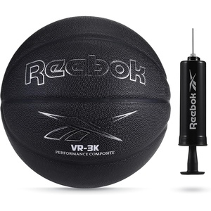 Reebok – Basketball Official Size, Composite Leather(Black)