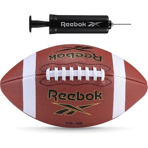 Reebok – Football Official Size, Composite Leather, Anti-Slip Grip | Includes Pump & Needle, Varsity, Innovative Soft Grip Technology, Cushion Lining, VR-4K Series