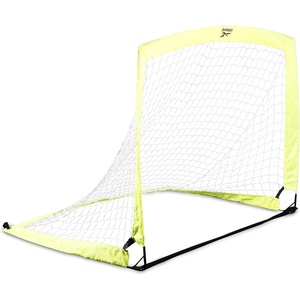 Reebok – Soccer Goal, Stylish Design with Durable Construction, Space-Saving and Easy Setup(Yellow)