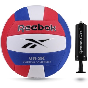 Reebok – Volleyball Official Size, Composite Cover, Soft Touch Panels | Includes Pump & Needle, Includes Balls, Performance Composite Ball, Ultra Soft Feel, VR-3K Series