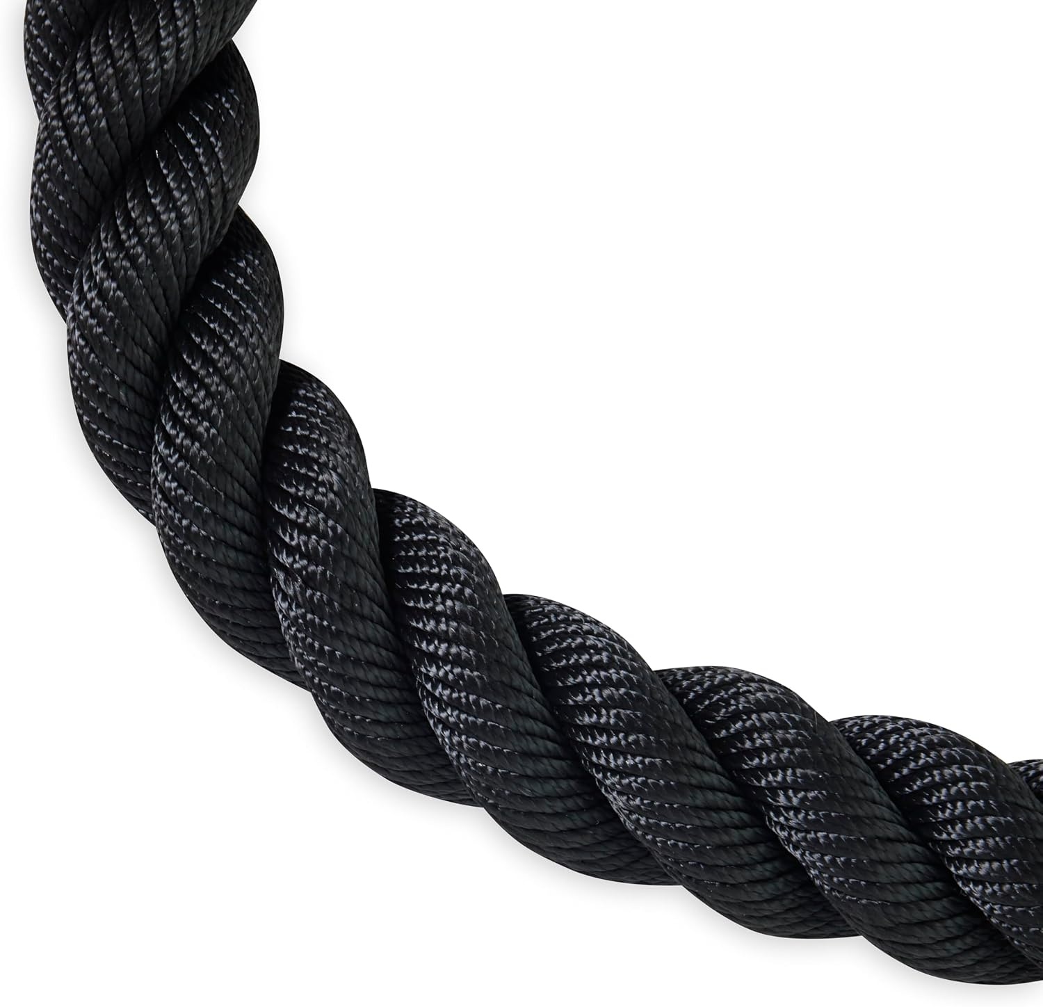 image:imageReebok 18 ft Battle Rope 15 Thick Home Gym Battle Rope for Strength HIIT Conditioning amp Endurance Training 15 Thick 18 Ft Length Home Gym Use