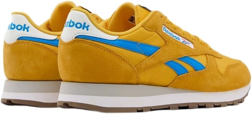 image:imageReebok Classic Nylon Womens Sneakers Casual Tennis Shoes WomenAlways Yellow Virtual Blue Ftwr White