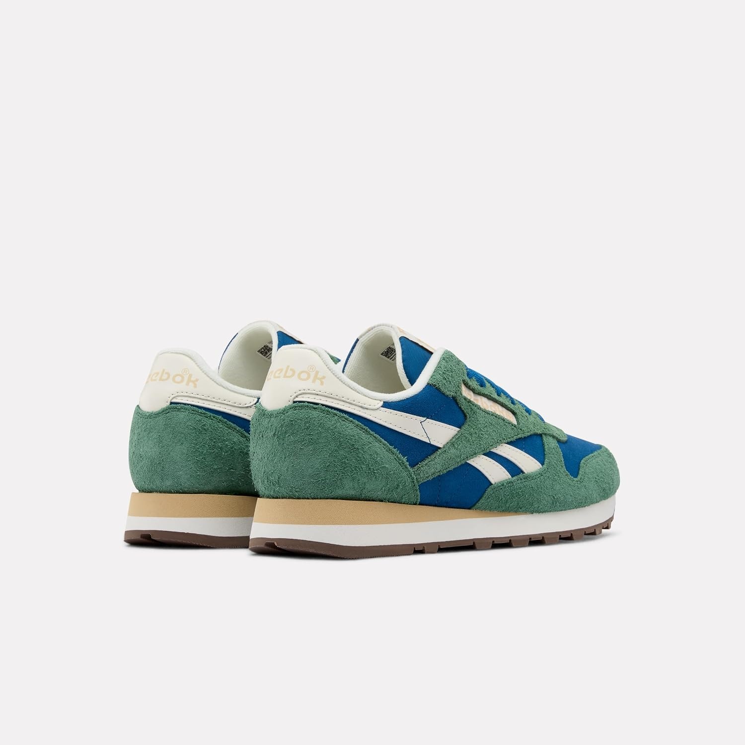 image:imageReebok Classic Nylon Womens Sneakers Casual Tennis Shoes WomenAthleticblue Fieldgreen Chalk
