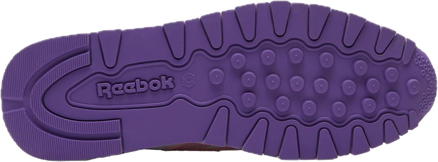 image:imageReebok Classic Nylon Womens Sneakers Casual Tennis Shoes WomenBarely GreyDynamic PurpleBold Pink