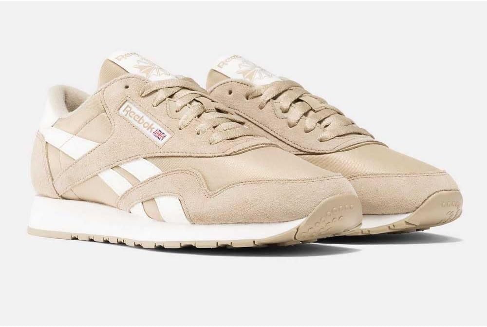 image:imageReebok Classic Nylon Womens Sneakers Casual Tennis Shoes WomenBeige