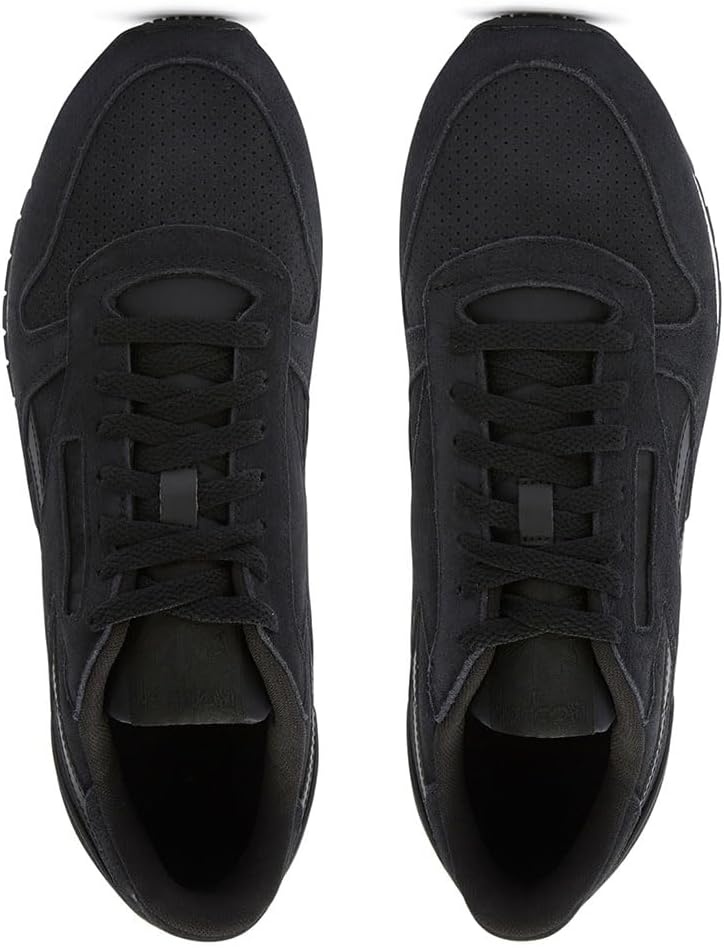 image:imageReebok Classic Nylon Womens Sneakers Casual Tennis Shoes WomenBlack Washed Black White