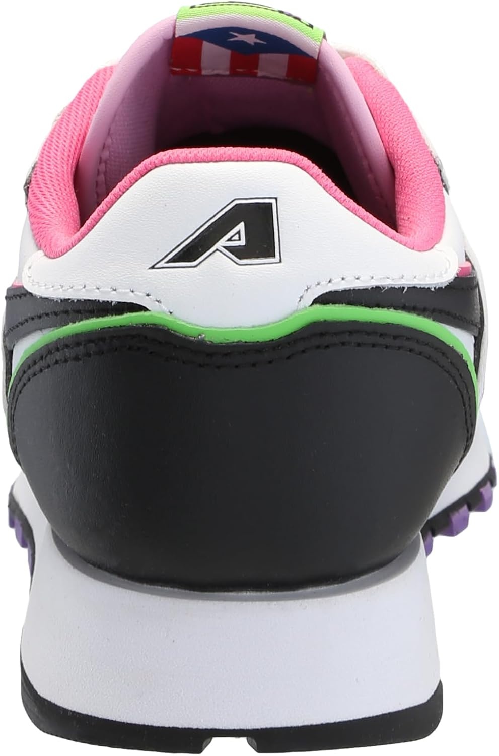 image:imageReebok Classic Nylon Womens Sneakers Casual Tennis Shoes WomenBlackWhitePink