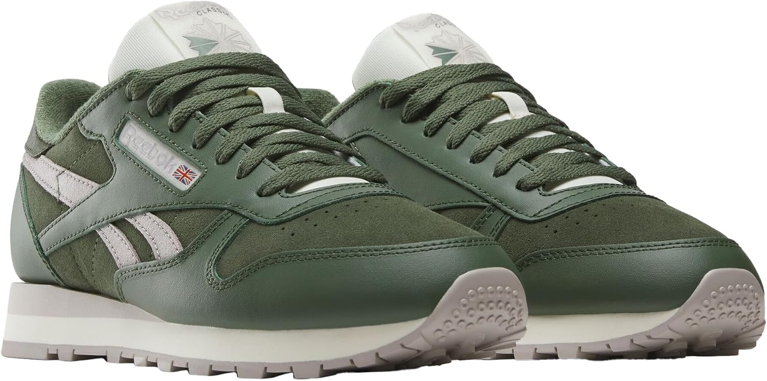 image:imageReebok Classic Nylon Womens Sneakers Casual Tennis Shoes WomenBreakawaygreen Breakawaygreen Hazygrey