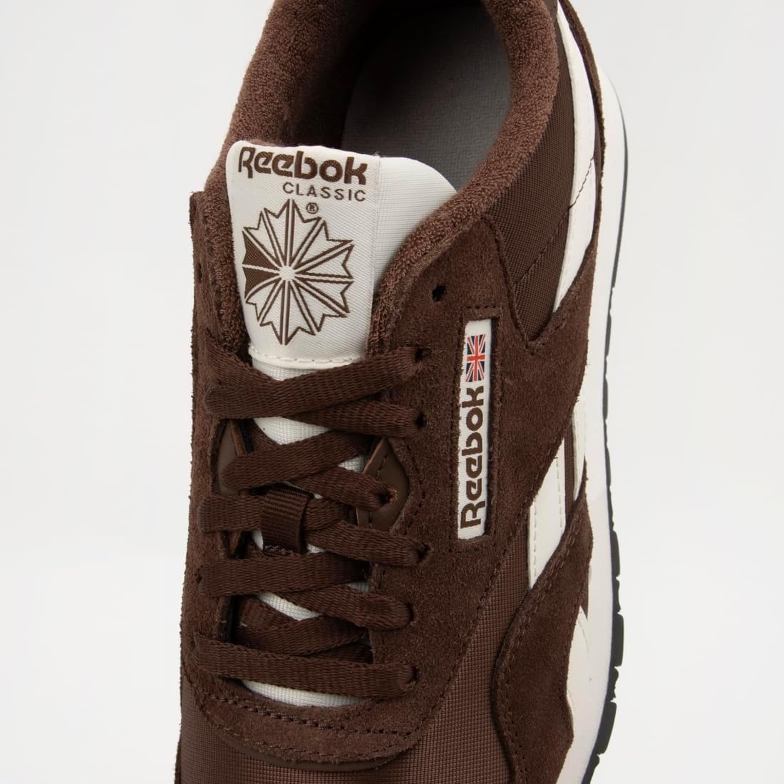 image:imageReebok Classic Nylon Womens Sneakers Casual Tennis Shoes WomenCampus Brown Campus Brown Chalk