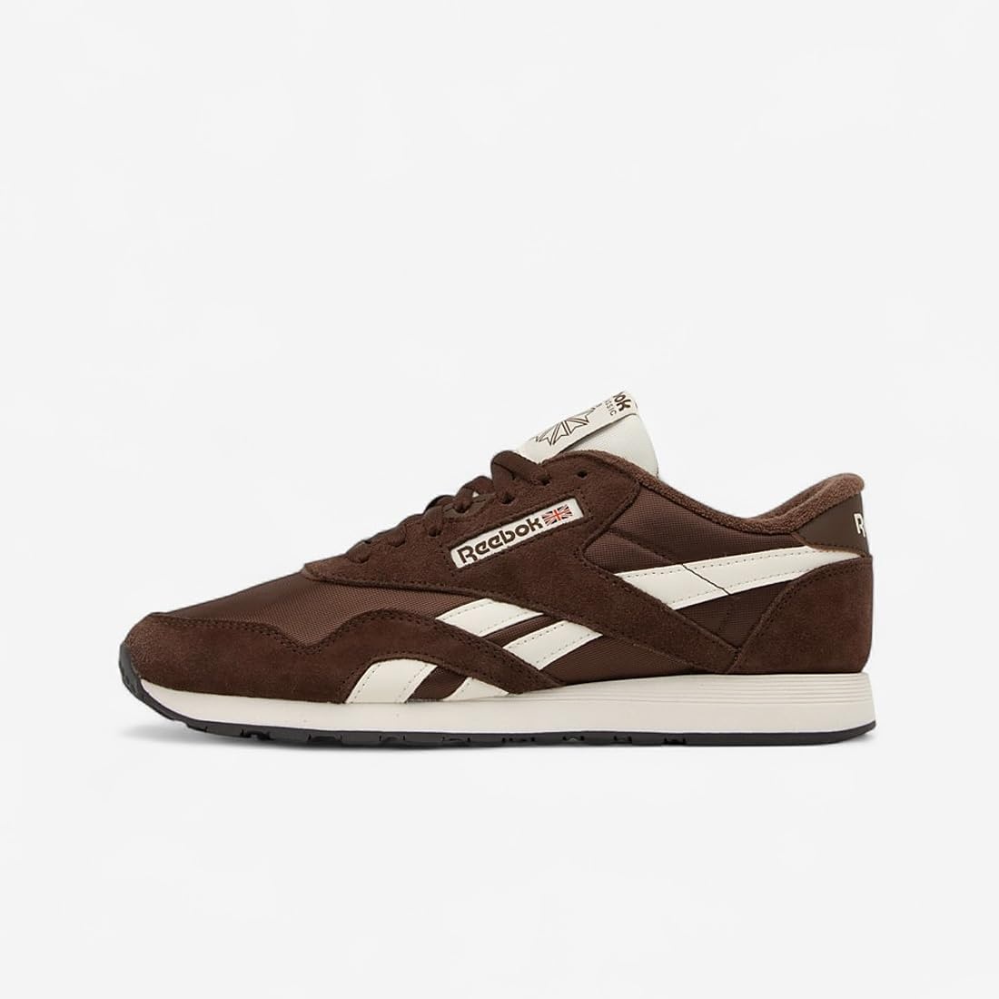 image:imageReebok Classic Nylon Womens Sneakers Casual Tennis Shoes WomenCampus Brown Campus Brown Chalk