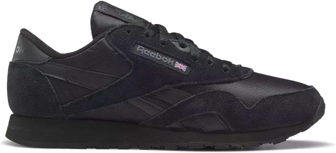 image:imageReebok Classic Nylon Womens Sneakers Casual Tennis Shoes WomenCblack Cblack Purgry