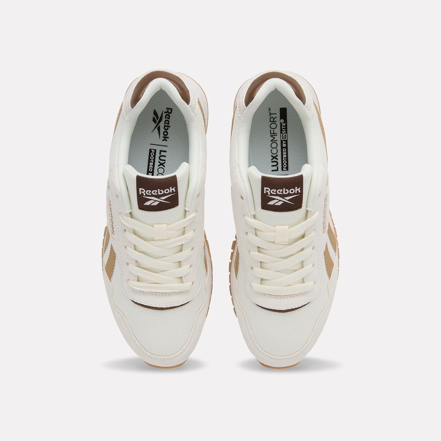 image:imageReebok Classic Nylon Womens Sneakers Casual Tennis Shoes WomenChalk Gingerroot Simplebrown