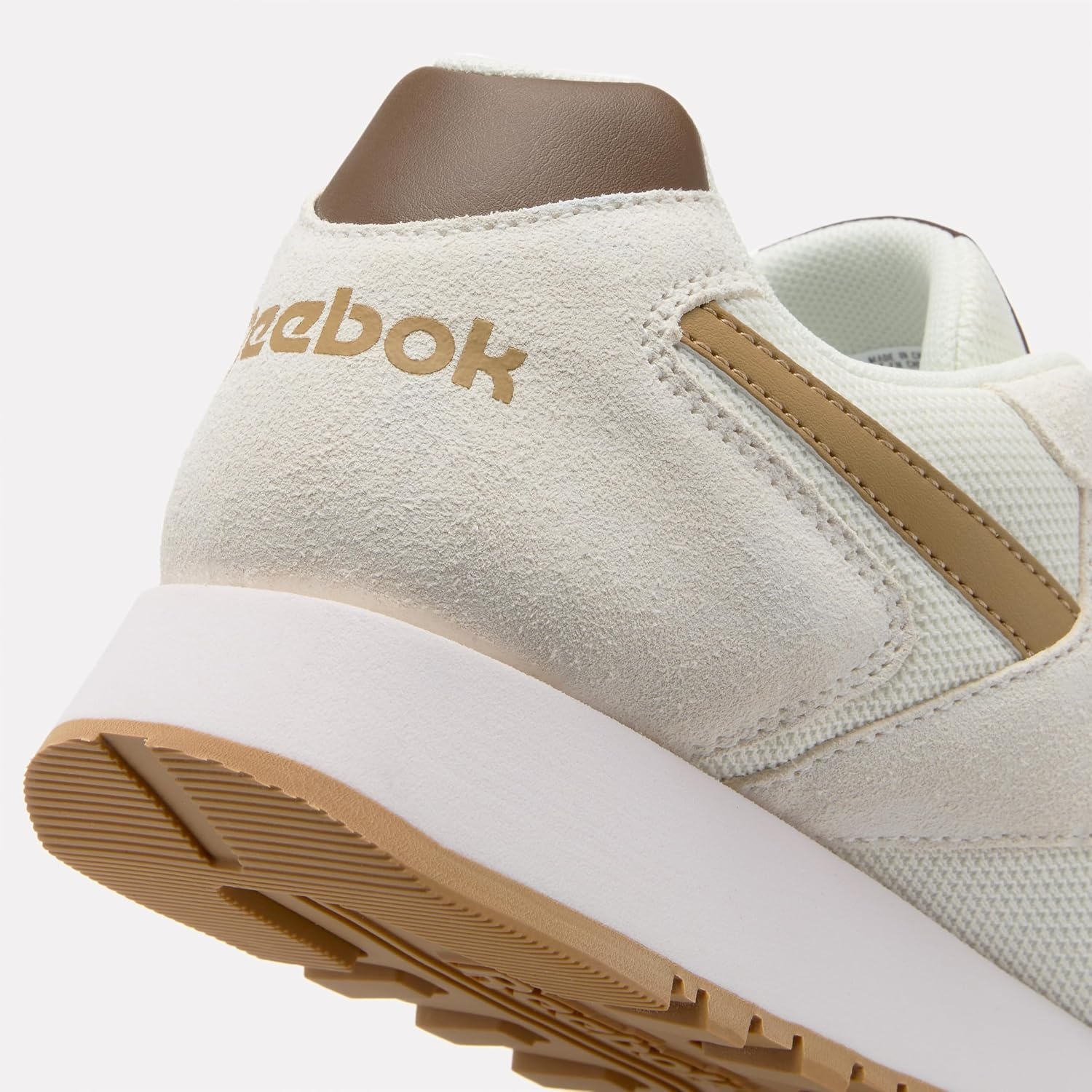 image:imageReebok Classic Nylon Womens Sneakers Casual Tennis Shoes WomenChalk Gingerroot Simplebrown