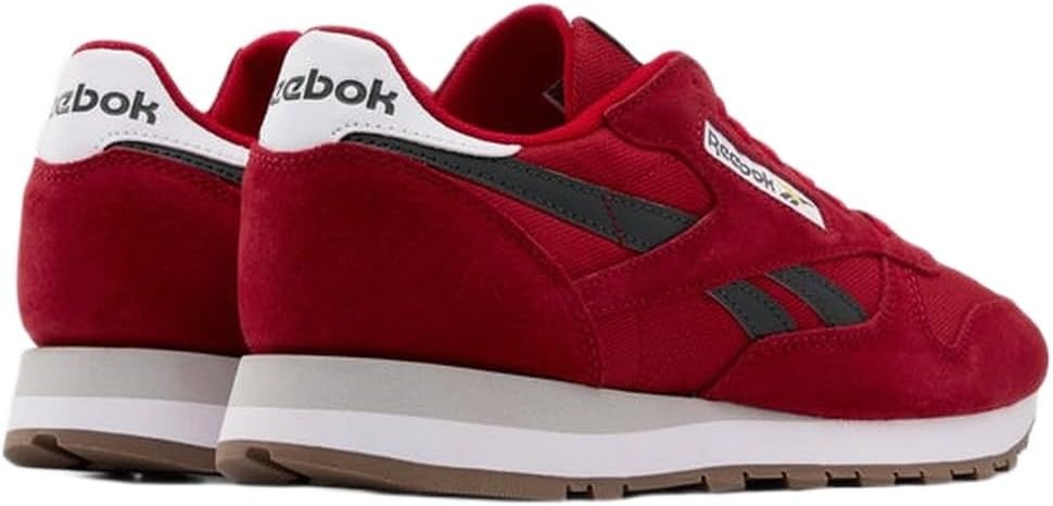 image:imageReebok Classic Nylon Womens Sneakers Casual Tennis Shoes WomenFlash Red Grey 6 Ftwr White