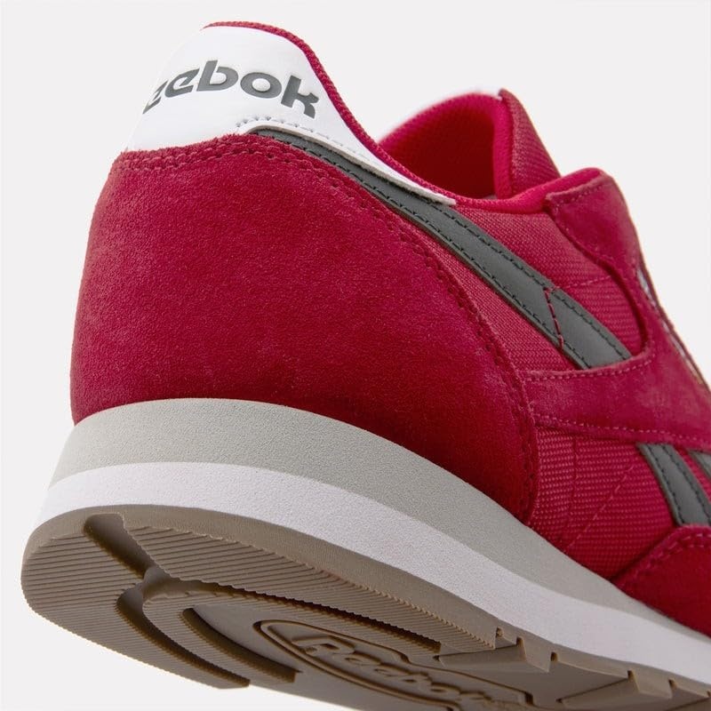 image:imageReebok Classic Nylon Womens Sneakers Casual Tennis Shoes WomenFlash Red Grey 6 Ftwr White