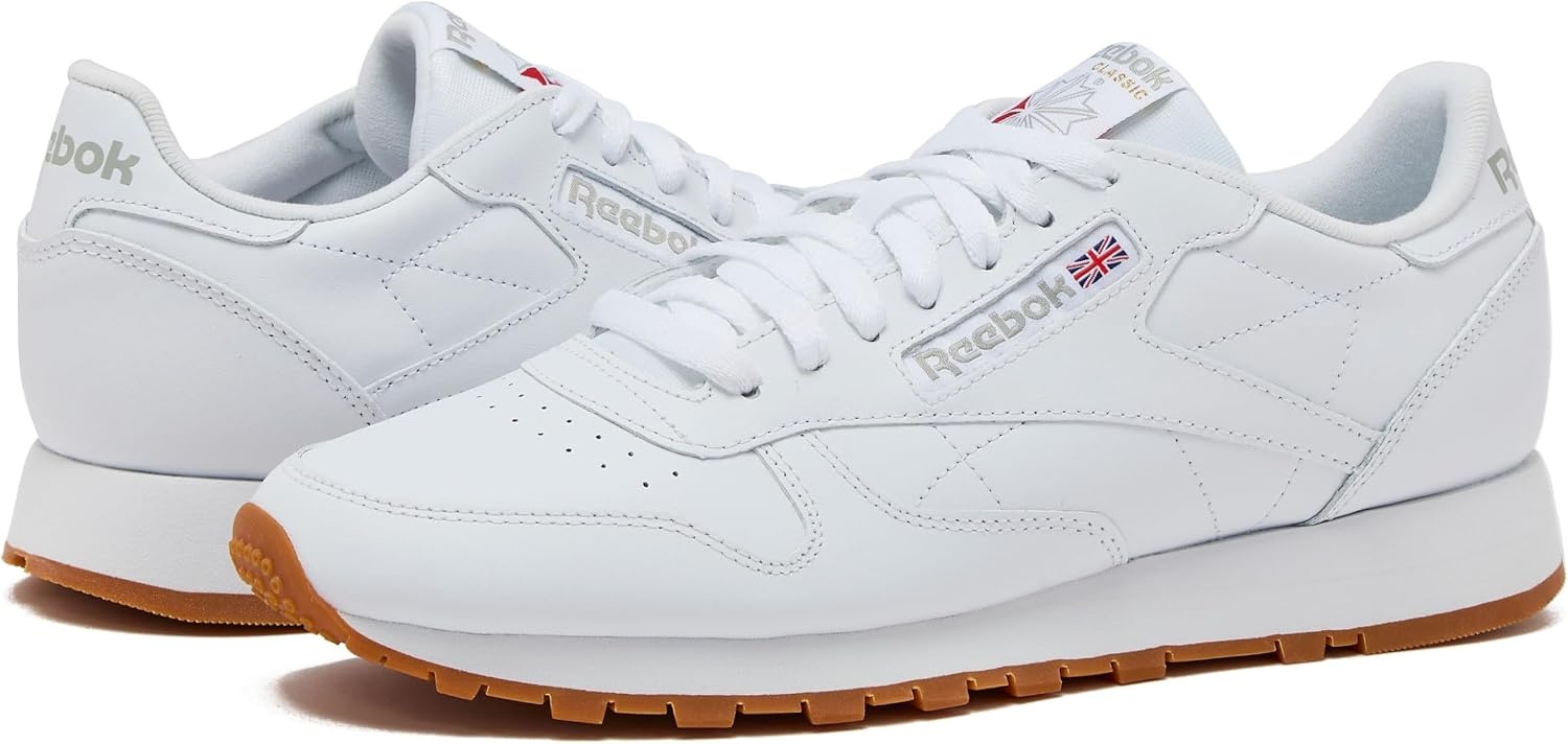 image:imageReebok Classic Nylon Womens Sneakers Casual Tennis Shoes WomenFootwear WhitePure Grey3Reebok Gum3