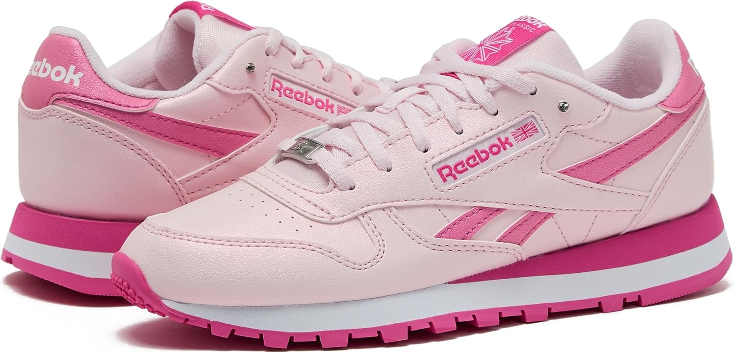 image:imageReebok Classic Nylon Womens Sneakers Casual Tennis Shoes WomenFrosted BerryTrue PinkWhite