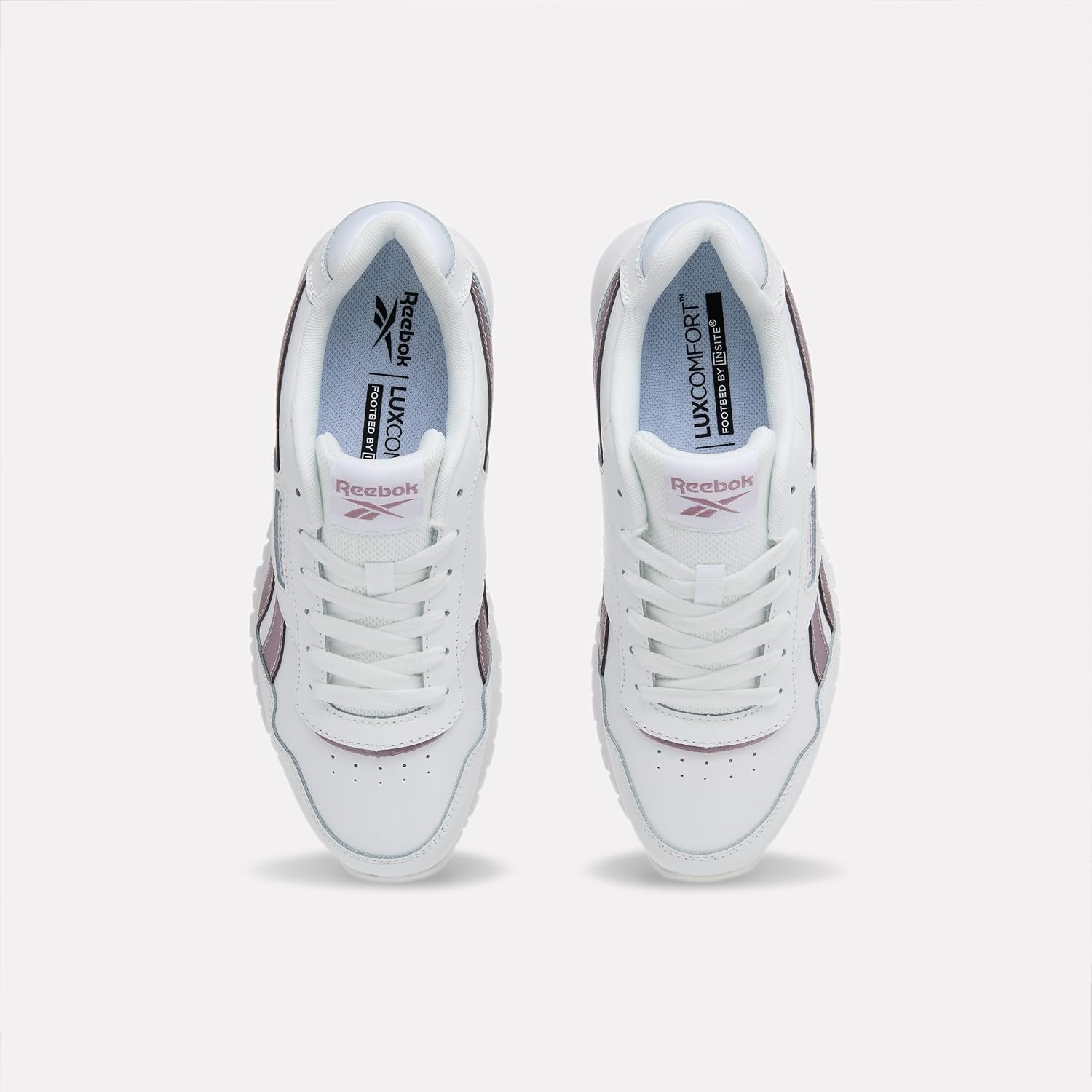 image:imageReebok Classic Nylon Womens Sneakers Casual Tennis Shoes WomenFtwrwhite Ftwrwhite Mutedmauve