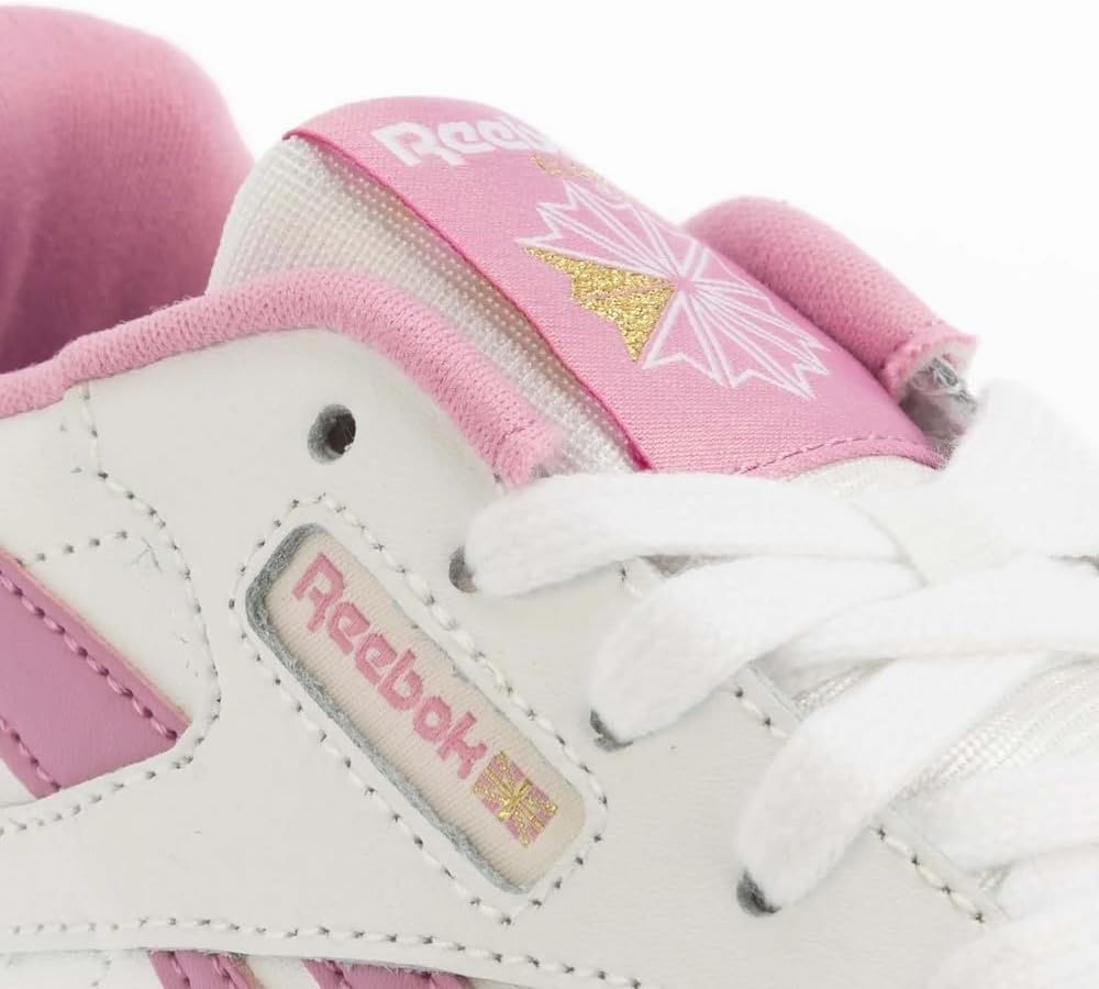 image:imageReebok Classic Nylon Womens Sneakers Casual Tennis Shoes WomenFtwwht Jaspnk Chalk