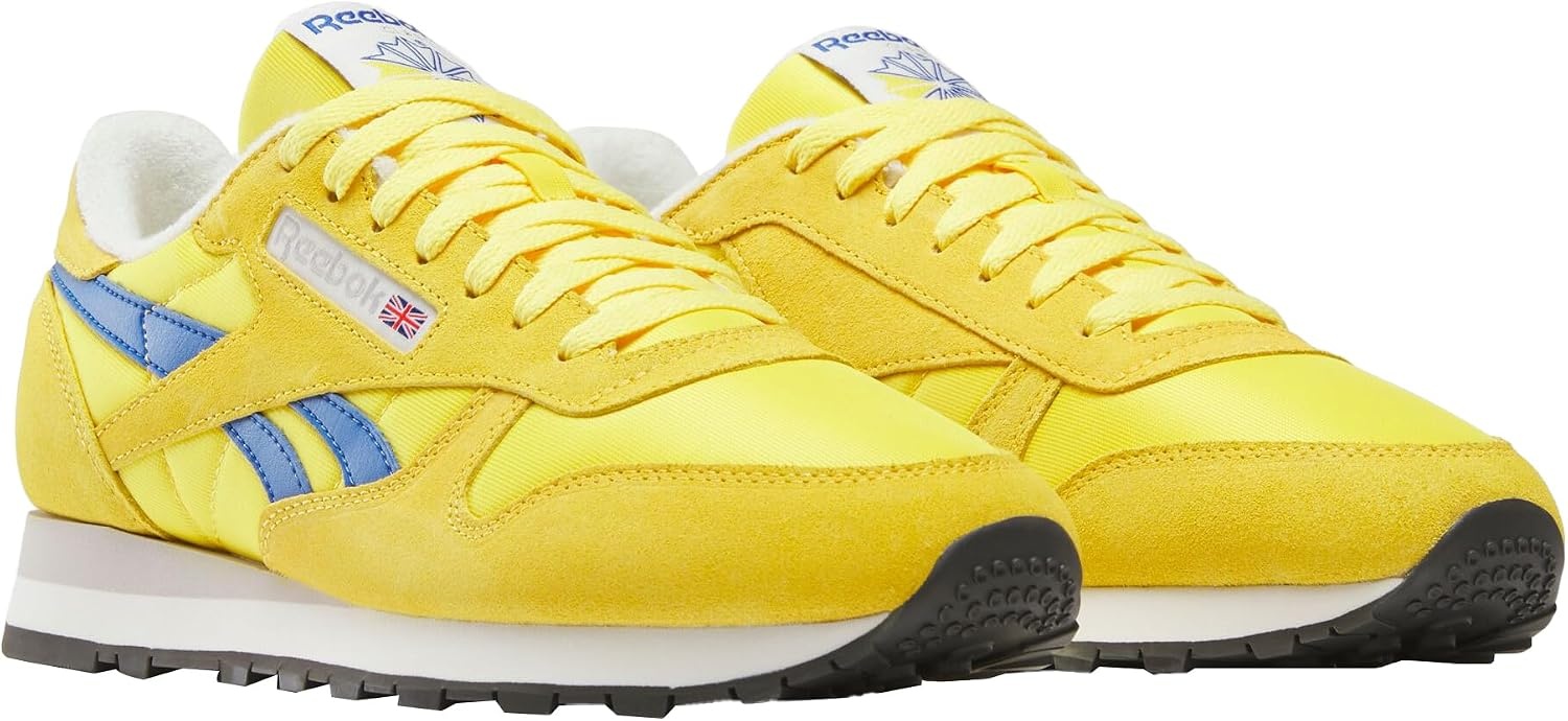 image:imageReebok Classic Nylon Womens Sneakers Casual Tennis Shoes WomenGolden Haze Optimum Blue Chalk