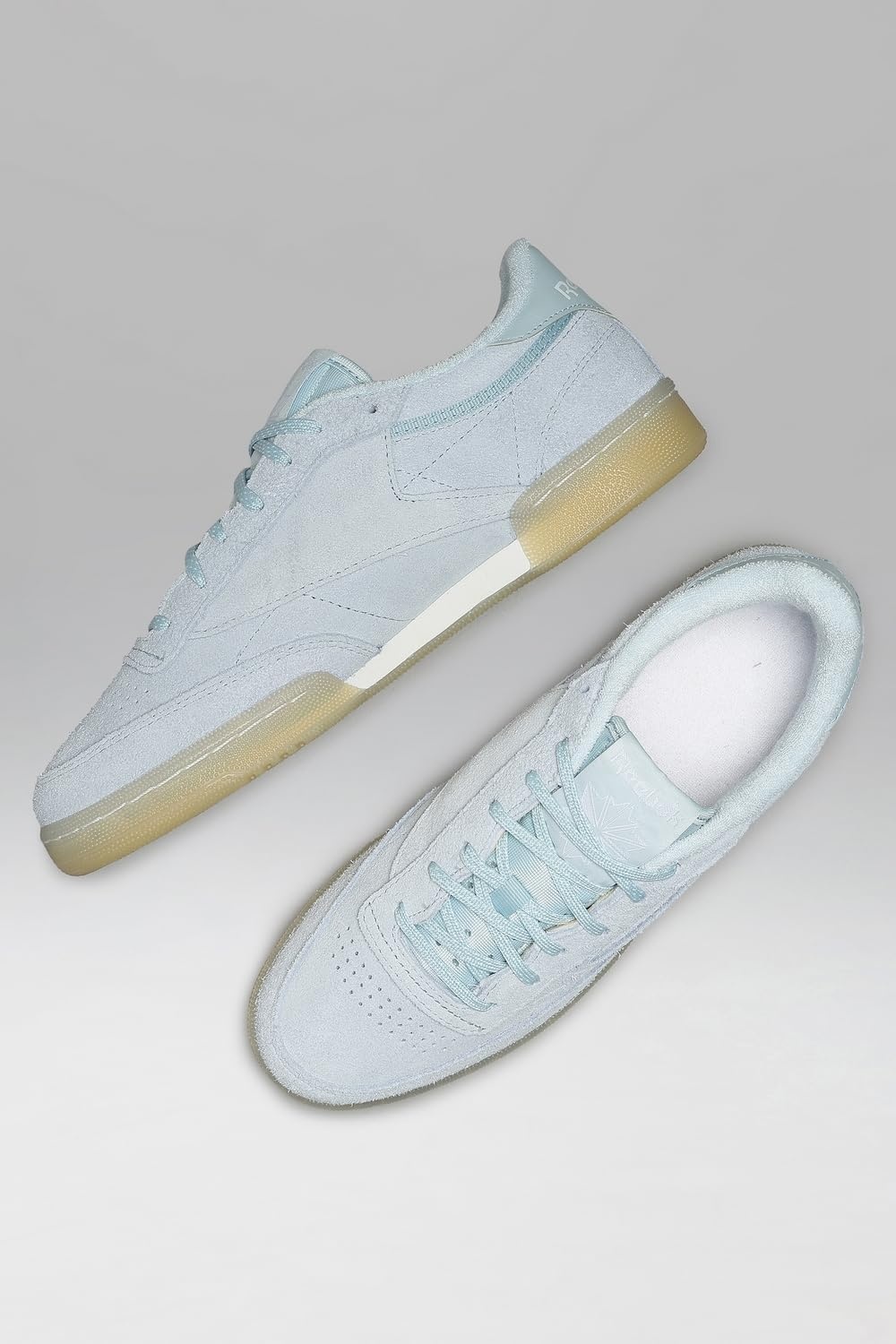 image:imageReebok Classic Nylon Womens Sneakers Casual Tennis Shoes WomenIceblue Iceblue Ftwrwhite