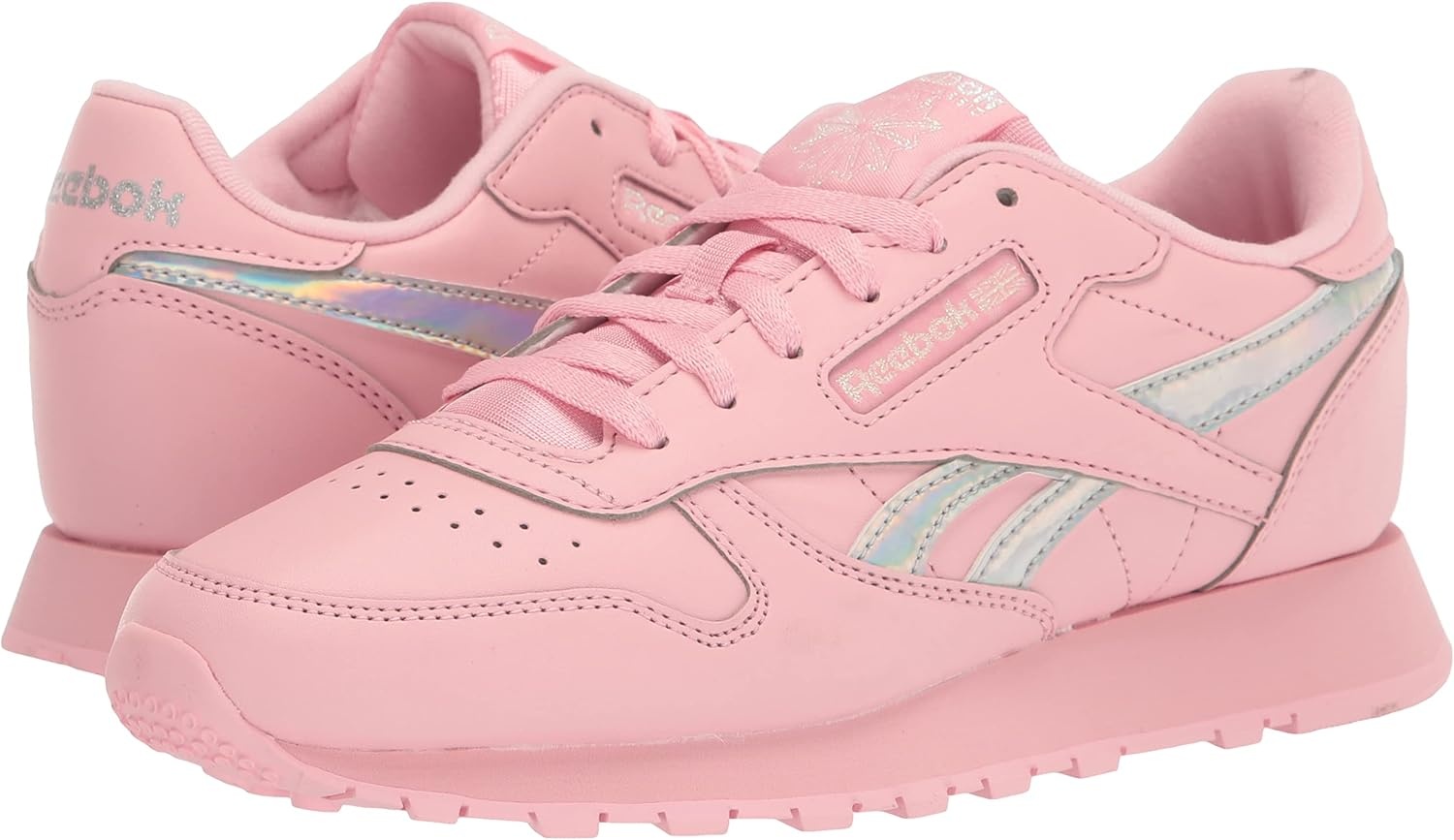 image:imageReebok Classic Nylon Womens Sneakers Casual Tennis Shoes WomenPink Glow