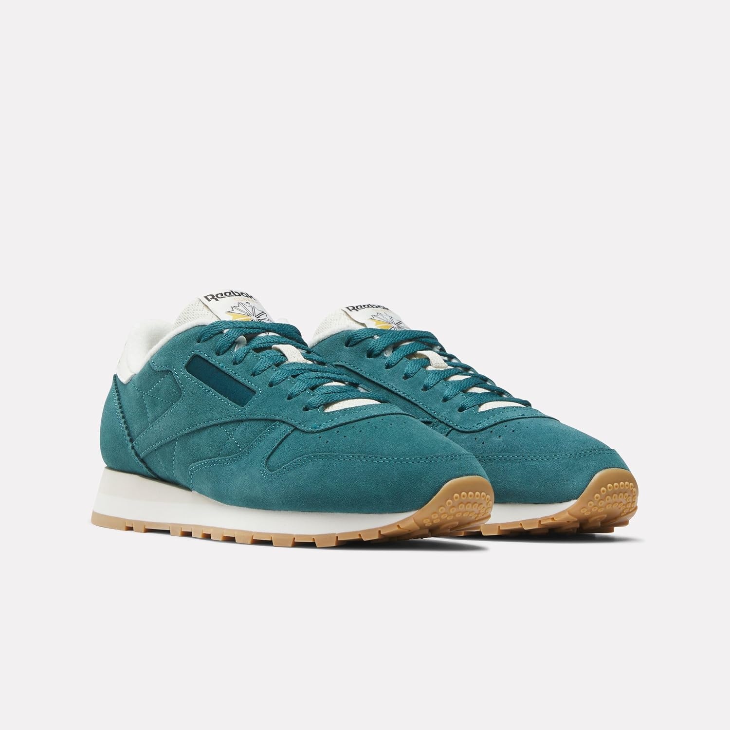 image:imageReebok Classic Nylon Womens Sneakers Casual Tennis Shoes WomenRetro Teal Retro Teal Chalk
