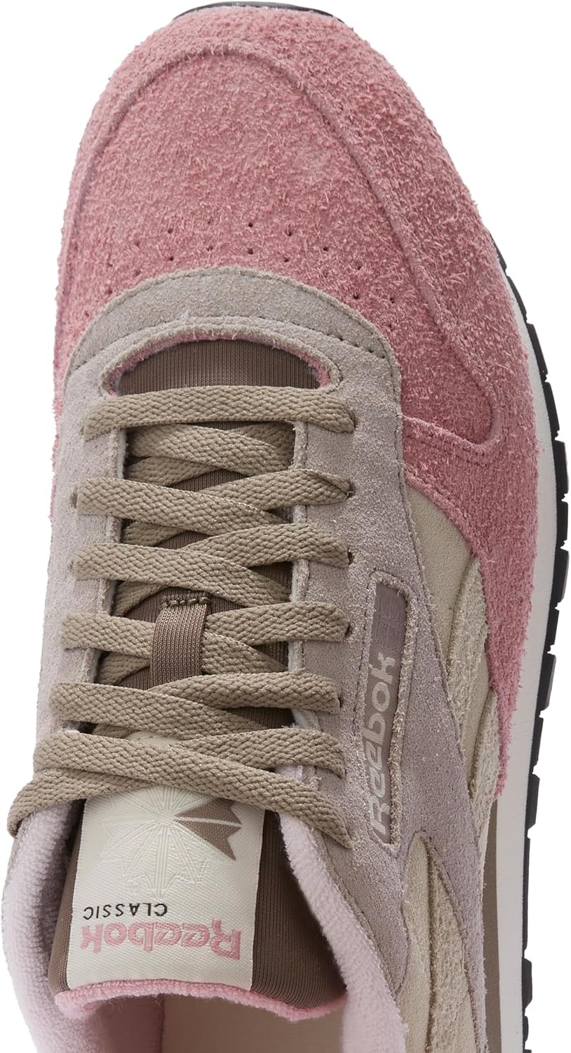 image:imageReebok Classic Nylon Womens Sneakers Casual Tennis Shoes WomenSand Hazy Grey Dusty Rose