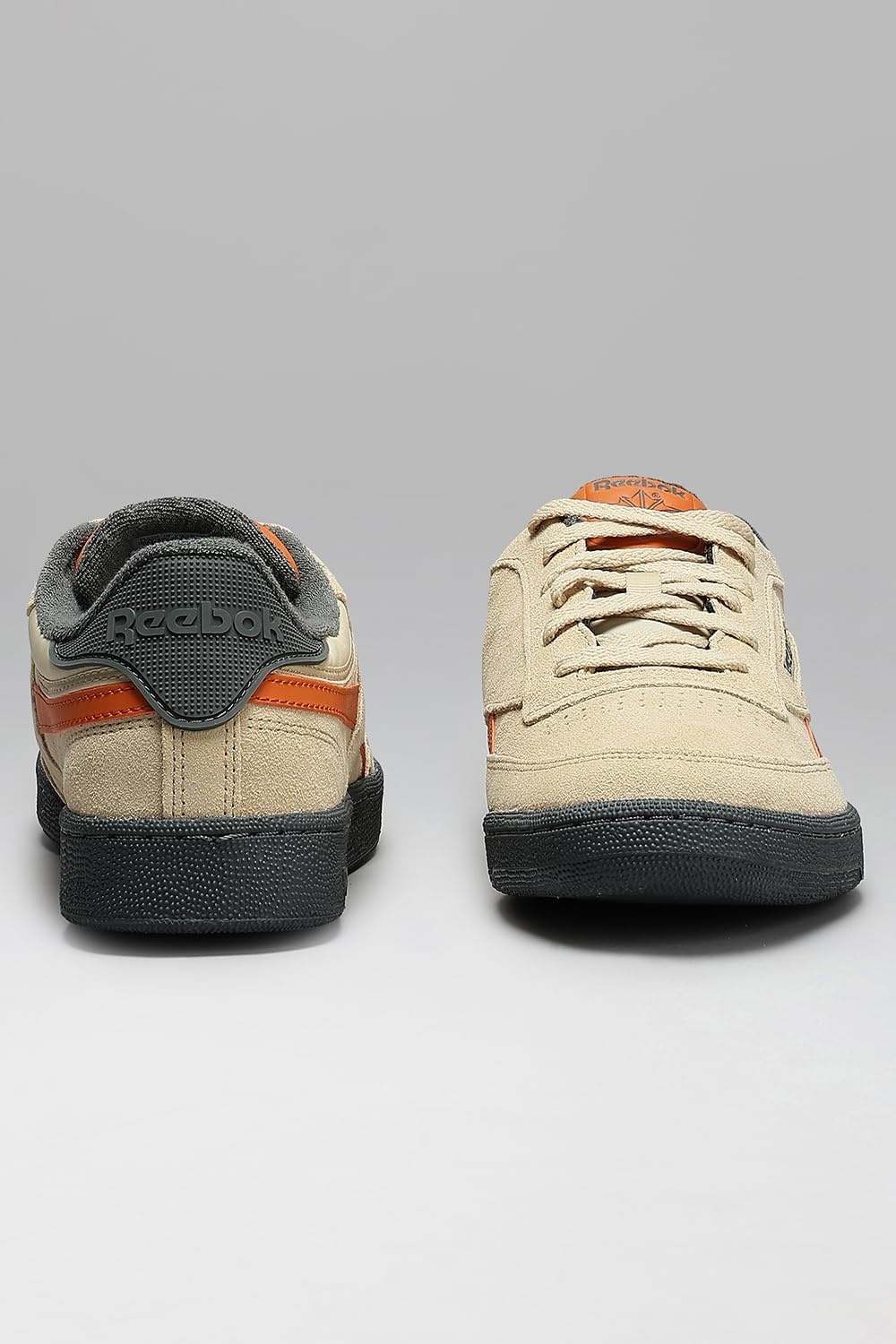 image:imageReebok Classic Nylon Womens Sneakers Casual Tennis Shoes WomenSimplebeige Grey5 Rust Orange