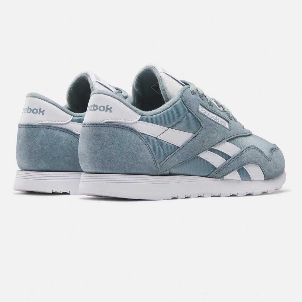 image:imageReebok Classic Nylon Womens Sneakers Casual Tennis Shoes WomenSoft Slate Soft Slate White