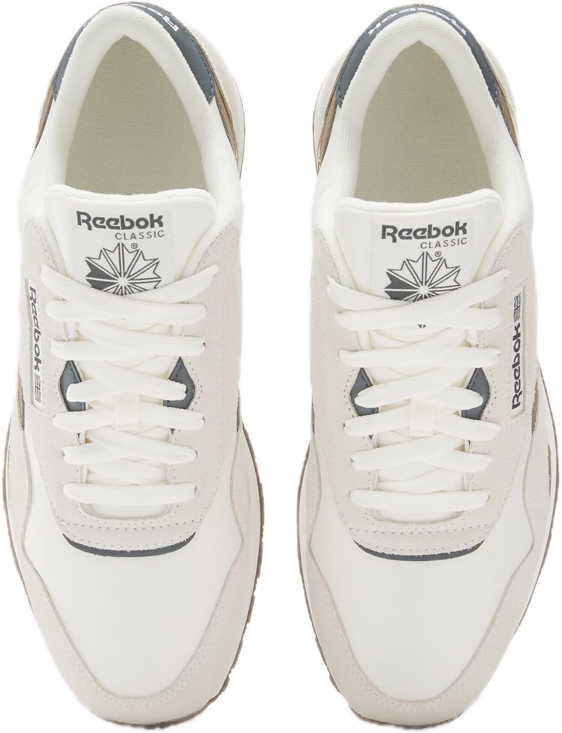 image:imageReebok Classic Nylon Womens Sneakers Casual Tennis Shoes WomenStep PurpleUniform BlueBold Cyan