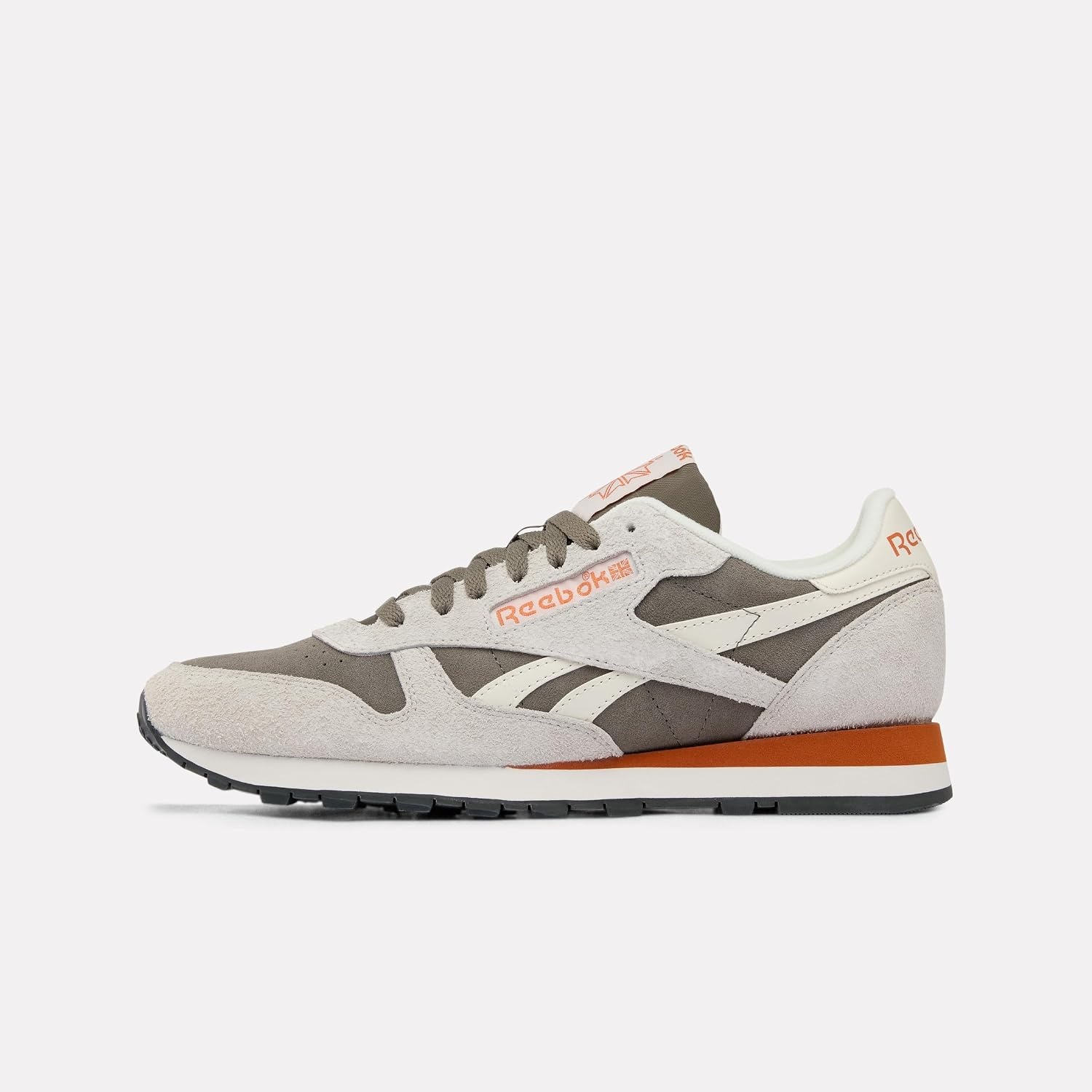 image:imageReebok Classic Nylon Womens Sneakers Casual Tennis Shoes WomenStillgrey Soft Grey Chalk