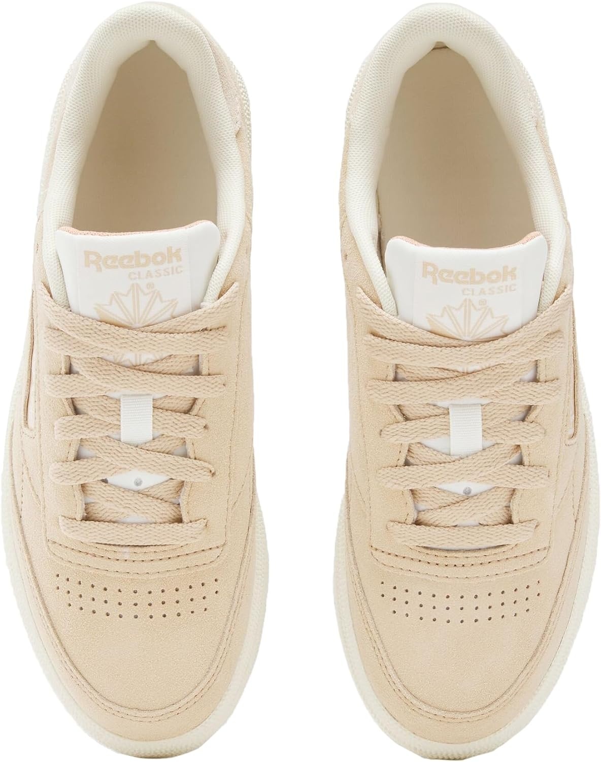 image:imageReebok Classic Nylon Womens Sneakers Casual Tennis Shoes WomenTan Sand Clay