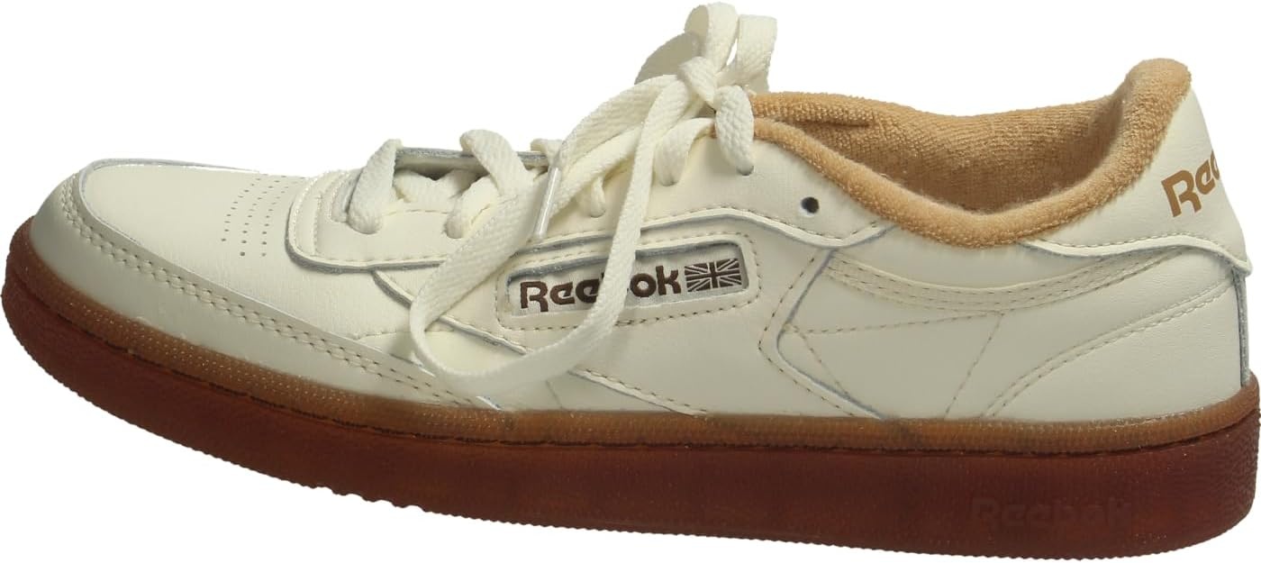 image:imageReebok Classic Nylon Womens Sneakers Casual Tennis Shoes WomenVintagechalk Chalk Camel