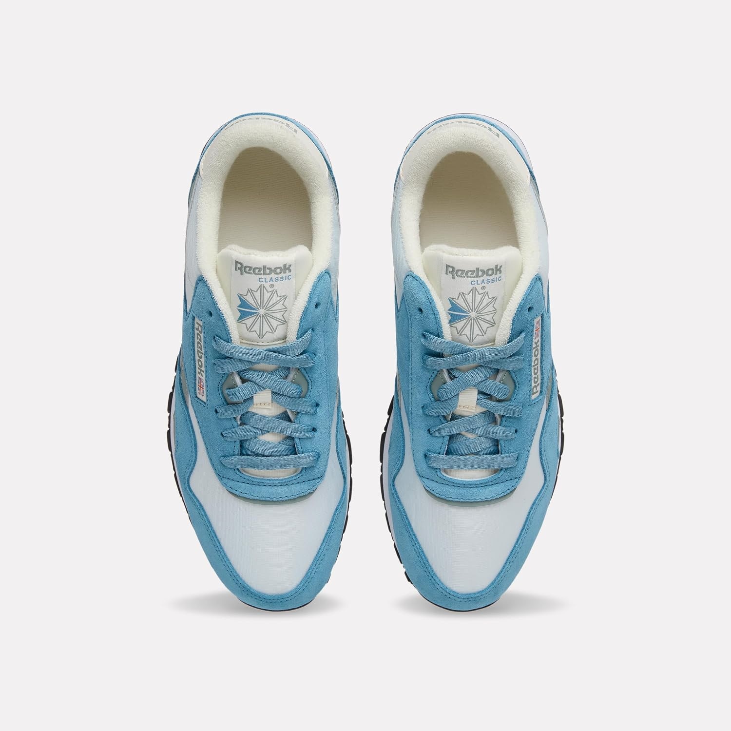image:imageReebok Classic Nylon Womens Sneakers Casual Tennis Shoes WomenWarppedblue Lightfog Pearlgrey